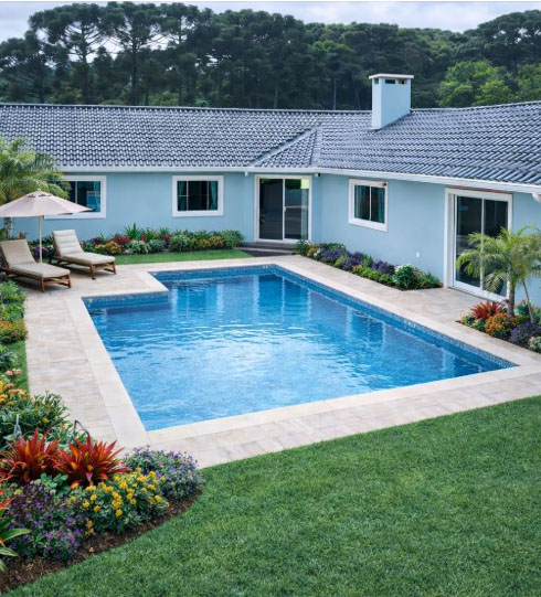 Casa de campo com piscina (Agudos do Sul)